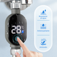 🚿 💧 Cabezal de Ducha con Indicador LED - Muestra la Temperatura del Agua con Colores, Fácil Instalación y Ahorro de Energía 🌈📦