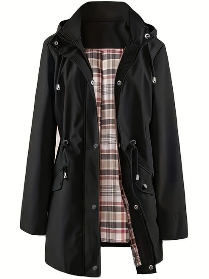 🧥 40% DESCUENTO ! 💨 Chaqueta Impermeable Cortavientos con Capucha - Ligera y Plegable para Senderismo, Ciclismo y Uso Diario 🌧️✨