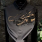Slim fit stilfull skjorte med trykk for menn【Kjøp to få gratis levering】