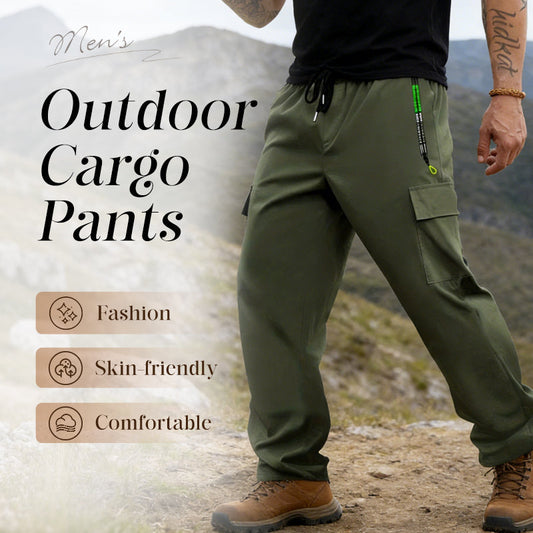 ✨🔥Pantalones de Carga para Hombre con Múltiples Bolsillos